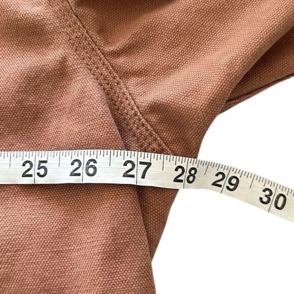 Polar King by Key Brown Men's 2XL Canvas Workwear Shirt Jacket Flannel Lined - Picture 6 of 10